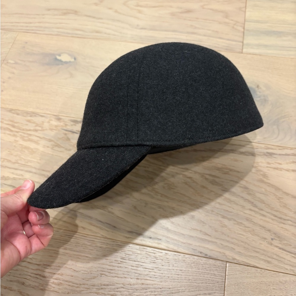 Comme des Garcons Charcoal Grey Wool Hat